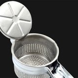 Multi-function, convenient manual stainless steel juicer, garlic tamper, garlic, ginger, juice