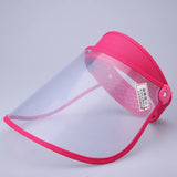 Safety Face Shield 360 Degree Rotated Dust proof Outdoor Riding Visor Cooking Mask purple
