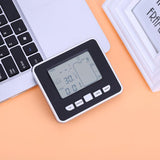 Wireless Ultrasonic Tank Liquid Depth Level Meter with Temperature Sensor Water Level Gauge Digital Level Measuring Meter TS-FT002