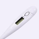 Pet Electronic Digital Thermometer for Cats Dogs Fevers Colds Measuring white