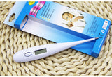 Pet Electronic Digital Thermometer for Cats Dogs Fevers Colds Measuring white