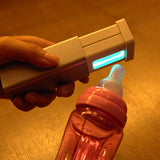 UVC Disinfection Lamp Portable Mini Hand-held Germicidal Light Sterilizer for Car Silver