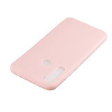 For Samsung A01/ A11/A21/A41/A51/A71/A81/A91 Mobile Phone Case Lovely Candy Color Matte TPU Anti-scratch Non-slip Protective Cover Back Case 6 light pink