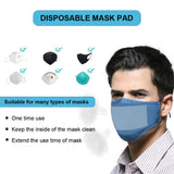 Disposable Non-woven Breathable Mask Replacement Filter Cotton Mat 10pcs