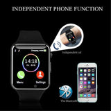 Smart Wrist Watch Bluetooth GSM Phone for Android Samsung iPhone  blue