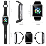 Smart Wrist Watch Bluetooth GSM Phone for Android Samsung iPhone  blue