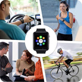 Smart Wrist Watch Bluetooth GSM Phone for Android Samsung iPhone  blue