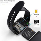 Smart Wrist Watch Bluetooth GSM Phone for Android Samsung iPhone  blue