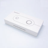 Fashion 2 in 1 Fast Wireless USB Pad Phone Adapter Qi Wireless Charger Fast Charging for Apple Watch 3 iPhone X 8 Plus white