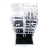 SF-1122-10 4Pcs / Set Plastic Cosmetics Storage Rack Transparent **