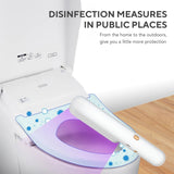 UV Light Portable Disinfectant Wand UV Charging Disinfection Lamp USB Sterilizer UVC Light For Hometravel Supreme white