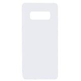 for Samsung NOTE 8 Cute Candy Color Matte TPU Anti-scratch Non-slip Protective Cover Back Case white