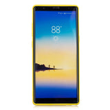 for Samsung NOTE 8 Cute Candy Color Matte TPU Anti-scratch Non-slip Protective Cover Back Case yellow