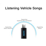 VENTION 3.5mm External USB Audio Adapter for PS4 Laptop Computer Headphone Sound Card black