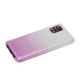 For OPPO Realme 5/Realme 5 Pro/A5 2020/A9 2020/A52/A92 Phone Case Gradient Color Glitter Powder Phone Cover with Airbag Bracket purple