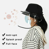 Safety Face Shield 360 Degree Rotated Dust proof Outdoor Riding Visor Cooking Mask rose Red