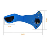 Unisex Motorcycle Riding Mask Autumn Winter Half Face Mask gray_One size