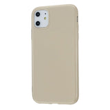 For iPhone 11/11 Pro/11 Pro Max Smartphone Cover Slim Fit Glossy TPU Phone Case Full Body Protection Shell Lemon yellow