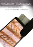 Universal Mobile Phone Universal Microscope Hd Camera Supplementary Light Lens 400X Microscope Camera Lens  black