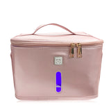 LED Purple Light Disinfection Bag UV 59 Seconds Odor Removal Storage Box for Home Pink