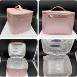 LED Purple Light Disinfection Bag UV 59 Seconds Odor Removal Storage Box for Home Pink