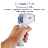 Infrared Thermometer Forehead Temperature Baby Adult Non-contact Measure Handheld Thermometer white_Standard