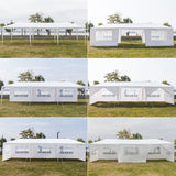 3 x 9m (9'10" x 29'6") Eight Sides Two Doors Waterproof Tent with Spiral Tubes **