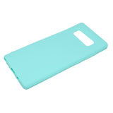 for Samsung NOTE 8 Cute Candy Color Matte TPU Anti-scratch Non-slip Protective Cover Back Case Light blue