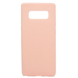 for Samsung NOTE 8 Cute Candy Color Matte TPU Anti-scratch Non-slip Protective Cover Back Case Light pink