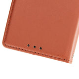 For Huawei P9 plus PU Leather Smart Phone Case Protective Cover with Buckle & 3 Card Position  wine red