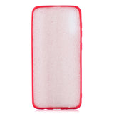 For Samsung A50 Lovely Candy Color Matte TPU Anti-scratch Non-slip Protective Cover Back Case red
