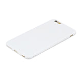 for iPhone 6/6S Lovely Candy Color Matte TPU Anti-scratch Non-slip Protective Cover Back Case white