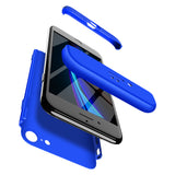 For Iphone SE 2020 360Dgree Full Protection Phone Case Protector Shockproof PC Phone Back Cover blue
