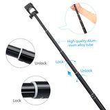 Selfie Stick Tripod Extendable Camera Tripod for Cellphone Wireless Remote for Apple & Android iPhone 8 X Plus Samsung Galaxy S9 Note8 black