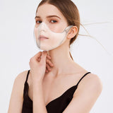 Pc Mask Anti-splash High-definition Transparent Protective Mask Transparent