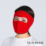 Motorcycle Cycling Ski Cold Winter Cold-proof Ear Warmer Sports Half Face Mask sapphire_free size