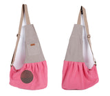 Fashion Portable Canvas Carrying Single Shoulder Bag for Small Pets Cat Dog Outdoor Use Blue_60*50*19cm