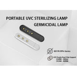 MINI Portable UV Sterilization Lamp Disinfection Germicidal Mite Removal for Masks Daily Necessities  black