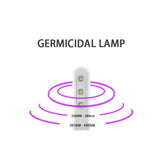 MINI Portable UV Sterilization Lamp Disinfection Germicidal Mite Removal for Masks Daily Necessities  black