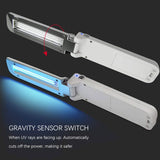USB Portable UVC Disinfection Stick Sterilization Lamp Germicidal Light for Personal Hygiene Travel  white