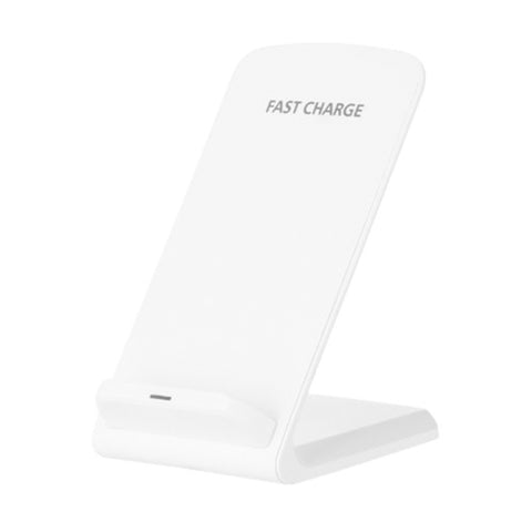 Qi Wireless Fast Charger Charging Pad Stand Dock for Samsung Galaxy S8+ iPhone X 8  white