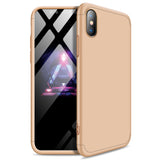 For Redmi 7A Ultra Slim PC Back Cover Non-slip Shockproof 360 Degree Full Protective Case red