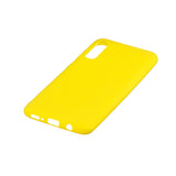 For Samsung A50 Lovely Candy Color Matte TPU Anti-scratch Non-slip Protective Cover Back Case yellow