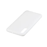 For Samsung A50 Lovely Candy Color Matte TPU Anti-scratch Non-slip Protective Cover Back Case white