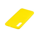 For Samsung A50 Lovely Candy Color Matte TPU Anti-scratch Non-slip Protective Cover Back Case yellow