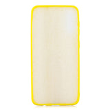 For Samsung A50 Lovely Candy Color Matte TPU Anti-scratch Non-slip Protective Cover Back Case dark pink