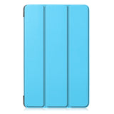 For Samsung Tab A 10.1 2019 T510 t515 Tablet PC Protective Case Flip Type sky blue