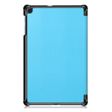For Samsung Tab A 10.1 2019 T510 t515 Tablet PC Protective Case Flip Type Navy blue