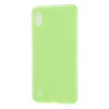 For Samsung A10/A20/A30/A50 Phone Case Soft TPU Overal Protection Precise Cutouts Easy to Install Cellphone Cover  Bright black