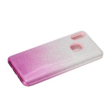 For VIVO Y91/Y93/Y95 with hole/V17/S1 Pro/Y95 Phone Case Gradient Color Glitter Powder Phone Cover with Airbag Bracket purple